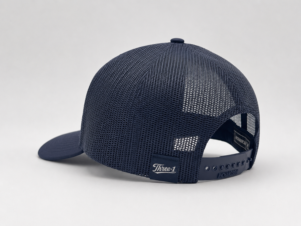 Three Bar Trucker-Navy