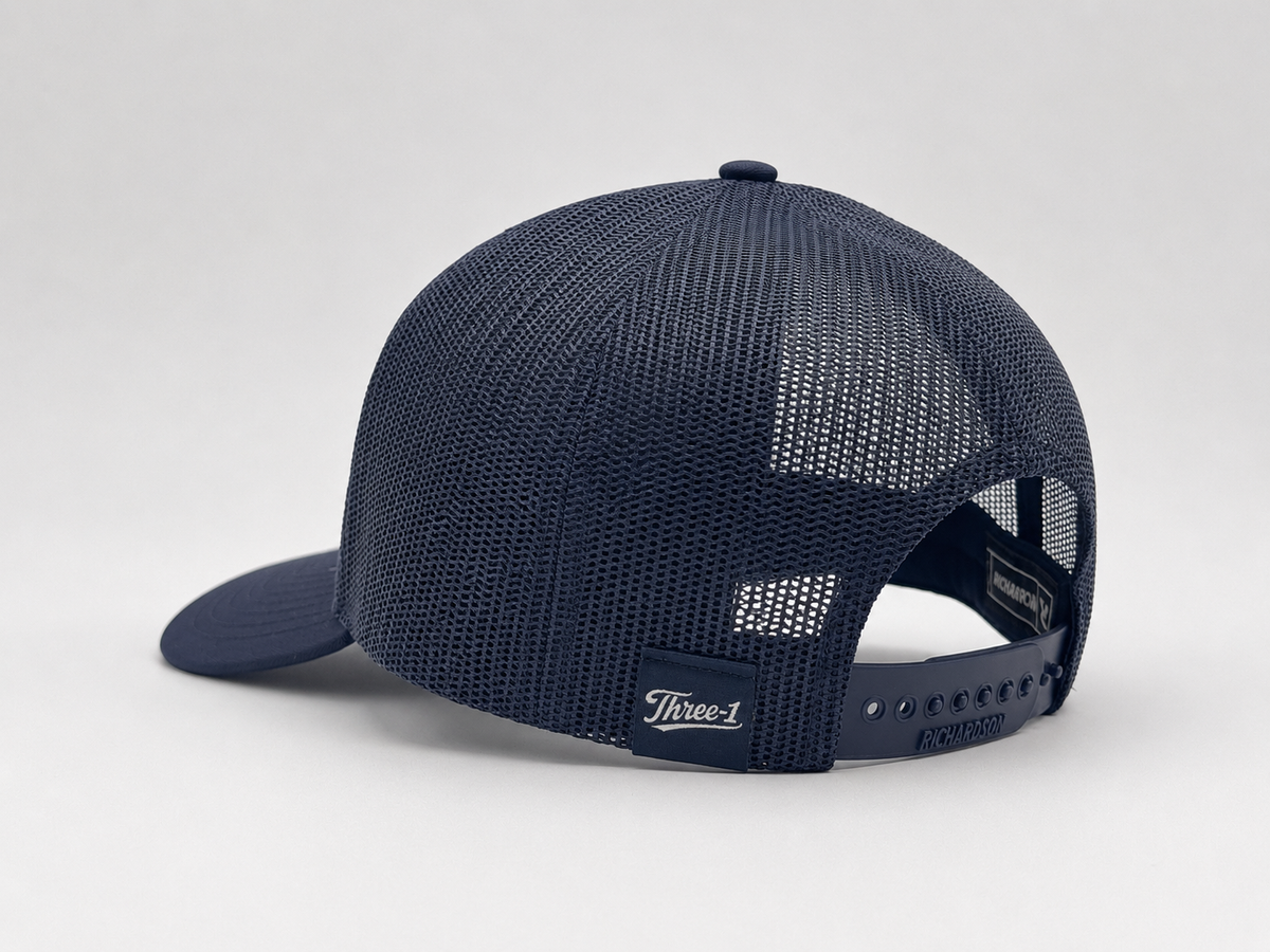 Three Bar Trucker-Navy