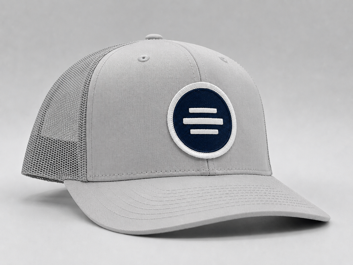 Three Bar Trucker-Gray