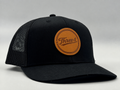 Circle Script Trucker-Black