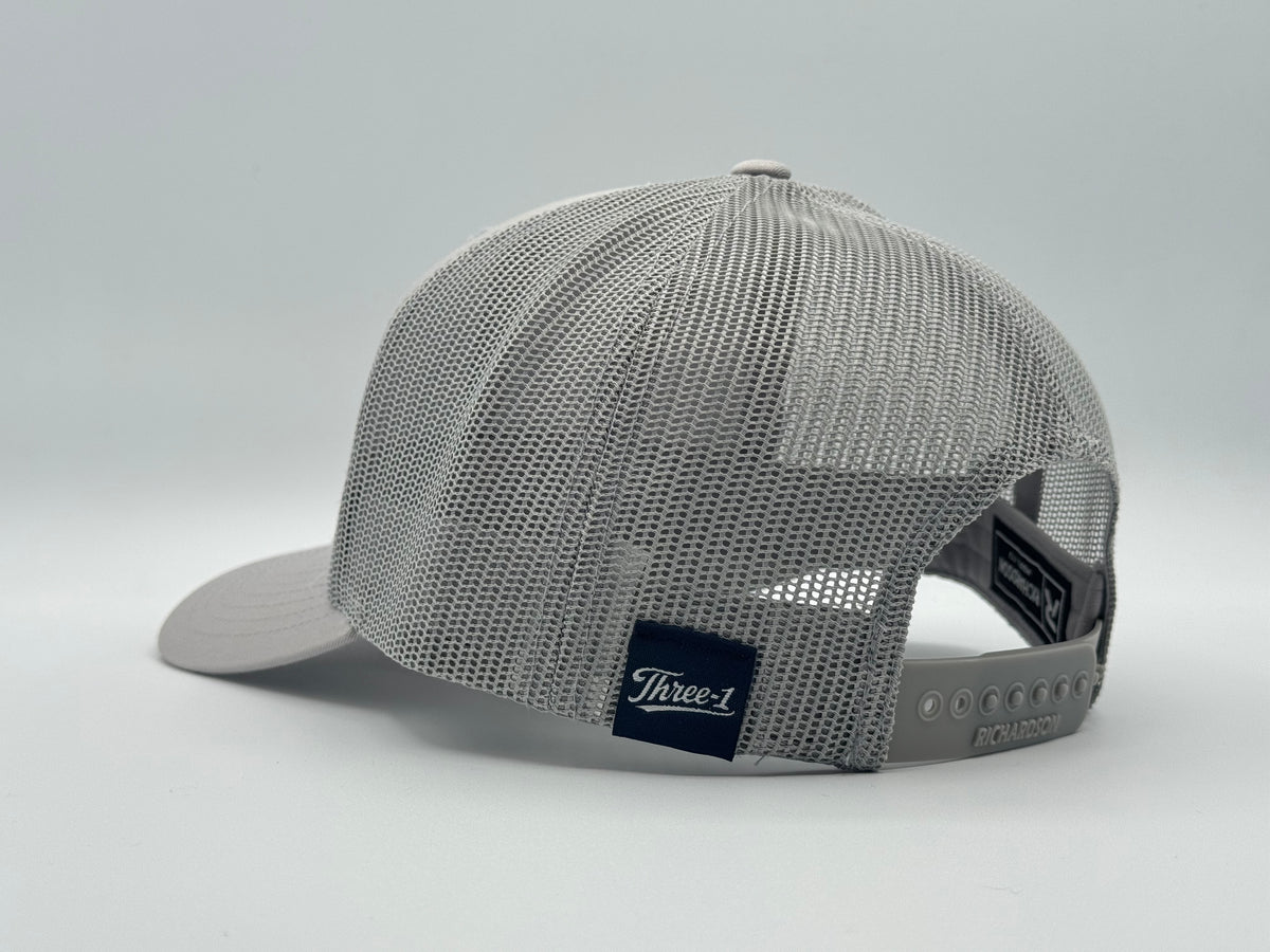 Three Bar Trucker-Gray