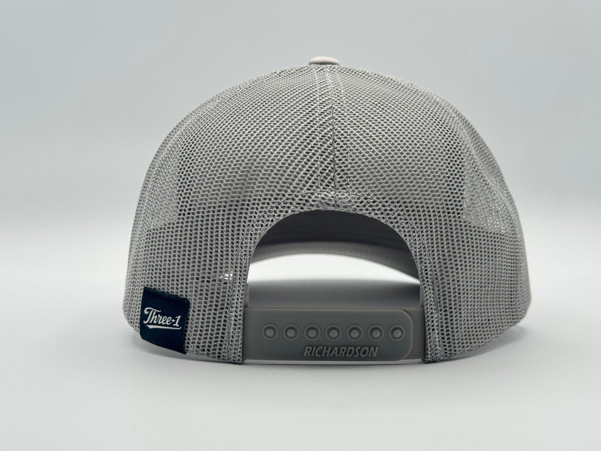 Three Bar Trucker-Gray