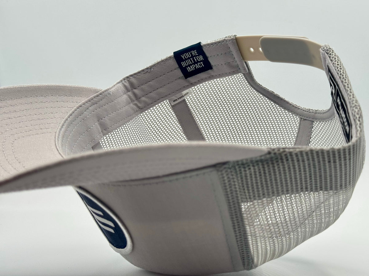Three Bar Trucker-Gray